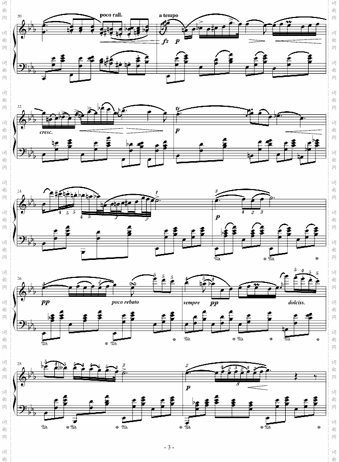 降E大调夜曲-Op.9-2