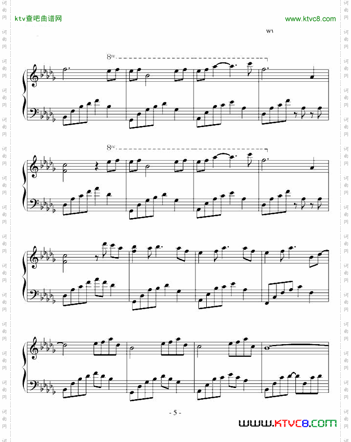 夜的钢琴曲-花的微笑绝对原版