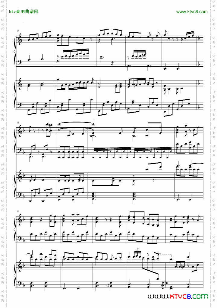 迪士尼【小美人鱼2】歌曲foramoment钢琴完整版