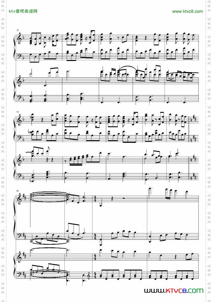 迪士尼【小美人鱼2】歌曲foramoment钢琴完整版