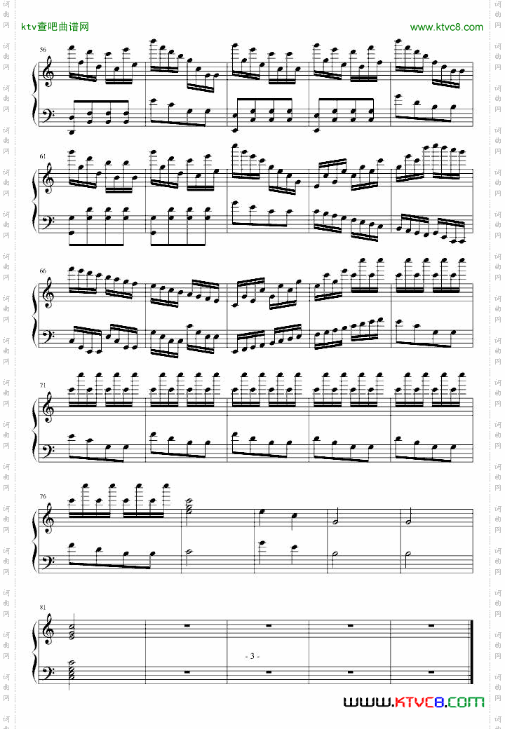C大调奏鸣曲第三乐章·舞会·