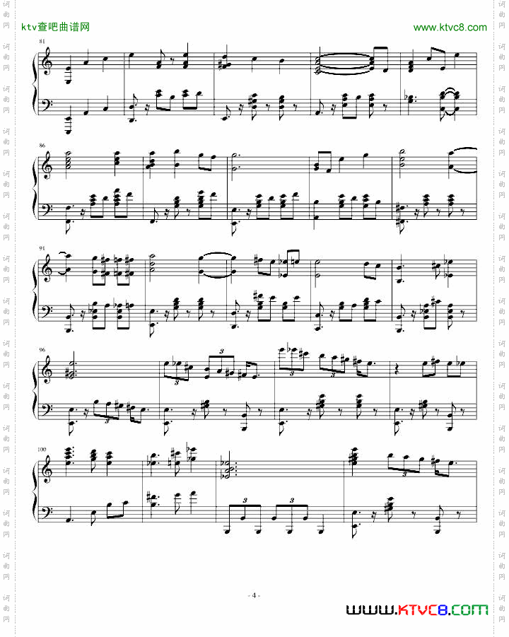 人生的旋转木马--钢琴独奏版