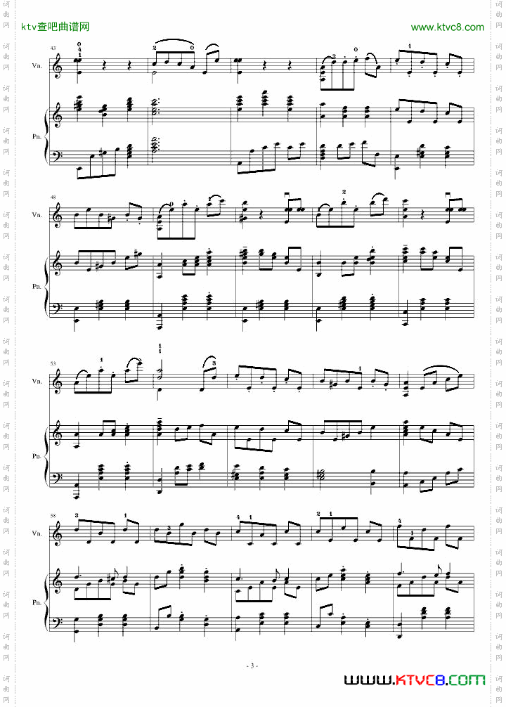 H14-A小调舞曲ForPianoAndViolin