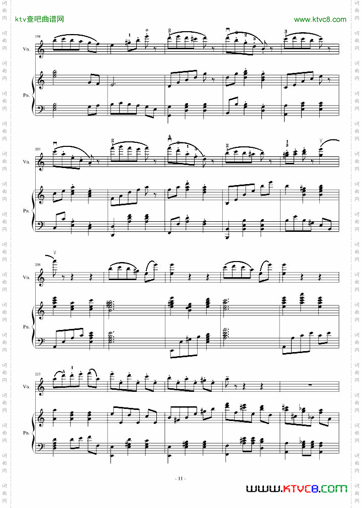 H14-A小调舞曲ForPianoAndViolin