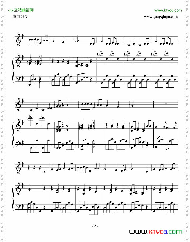 【樱桃小丸子】儿歌-古老的大钟-小丸子版本-钢琴伴奏谱