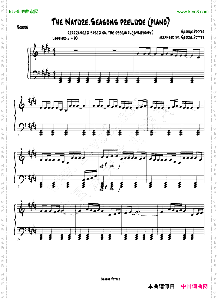 thenatureseasonspreludepiano