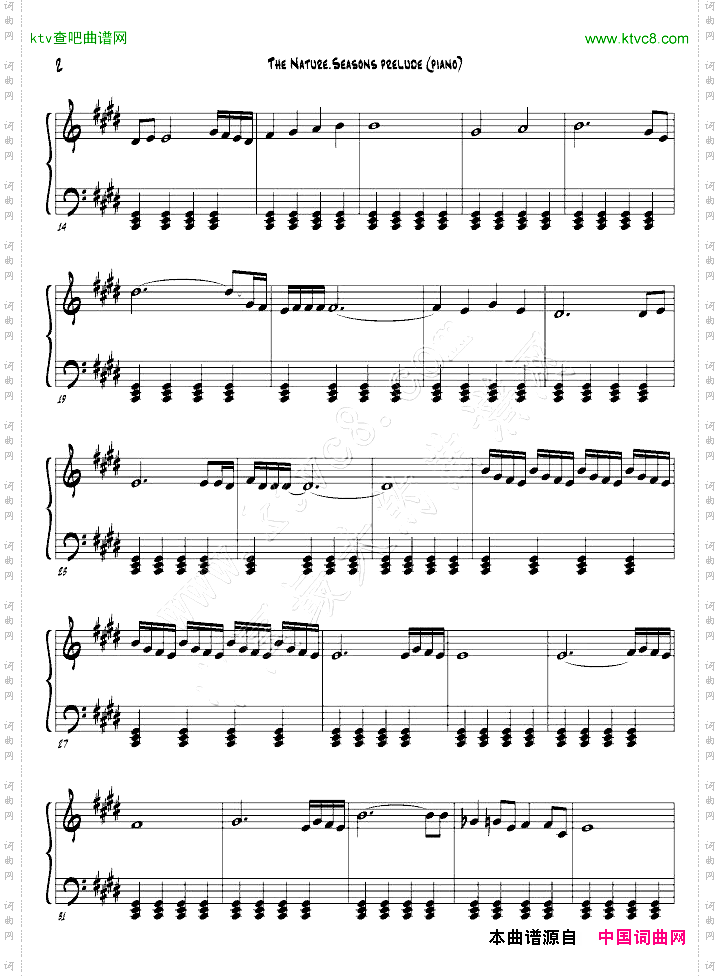 thenatureseasonspreludepiano
