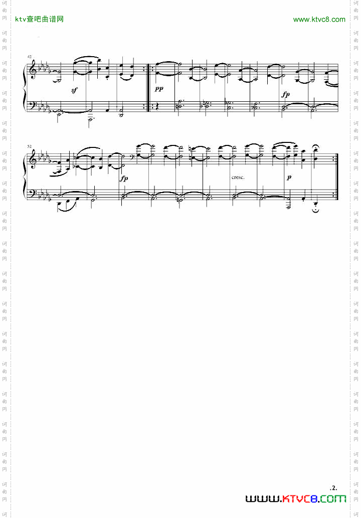《月光奏鸣曲》第二乐章