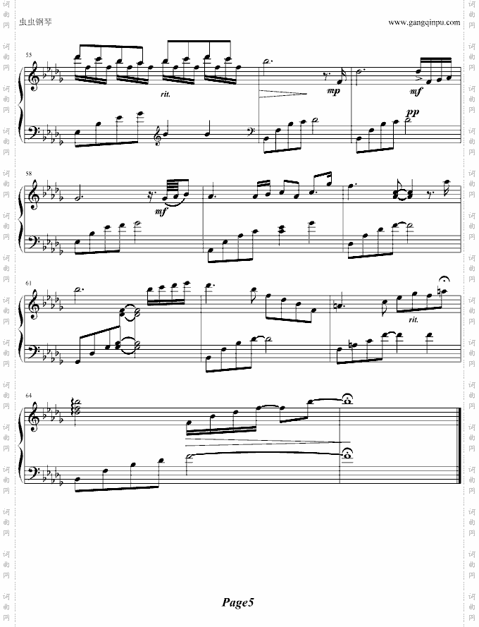 《Tears眼泪钢琴曲》綾楓版