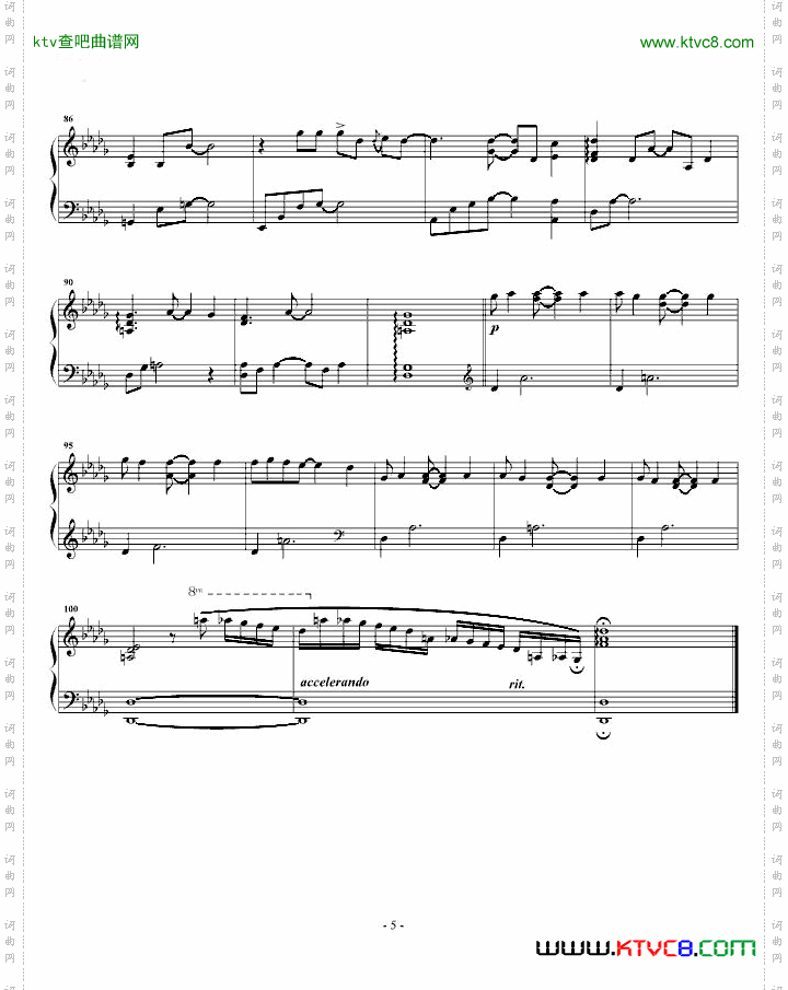 风光明媚原版钢琴独奏