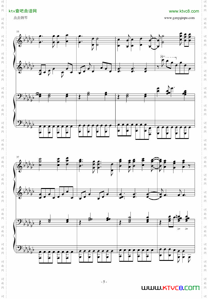 火影忍者主题曲yurayura，钢琴四手