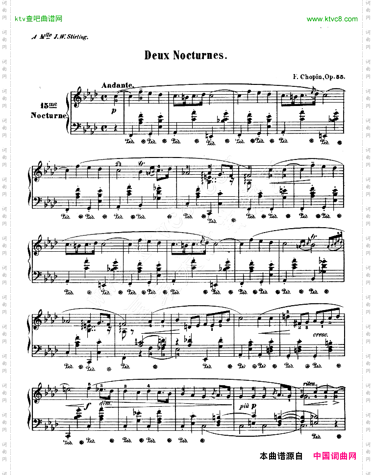 夜曲No.15-OP.55-1