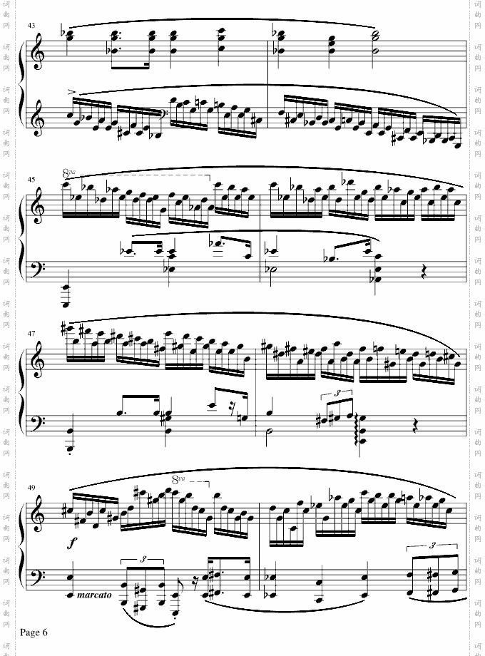肖邦冬风练习曲