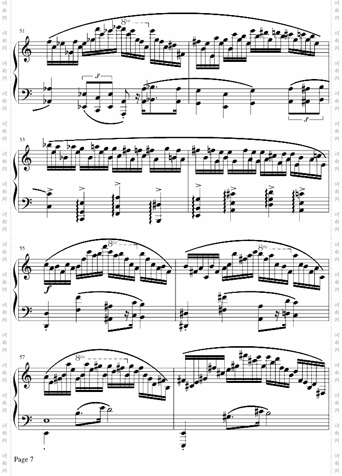 肖邦冬风练习曲
