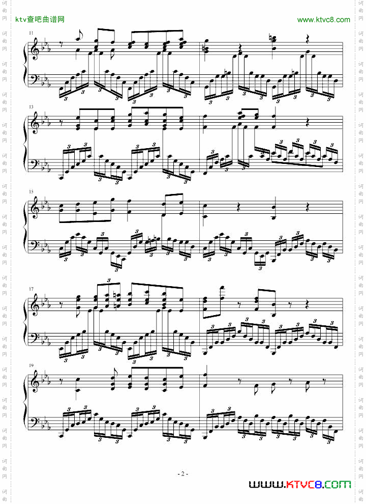 降E大调随想曲