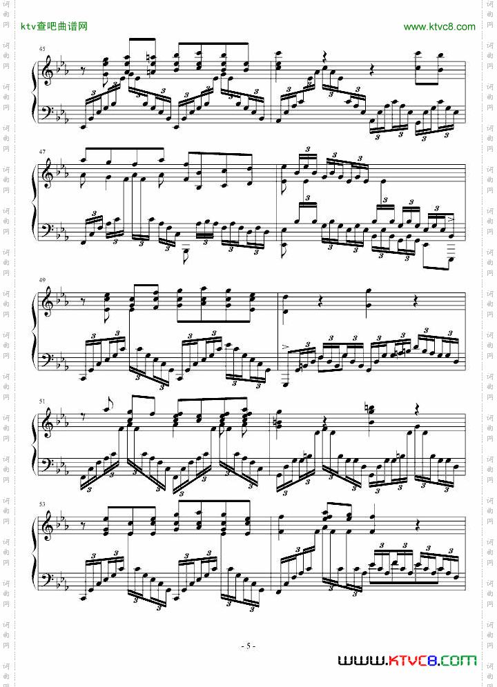 降E大调随想曲