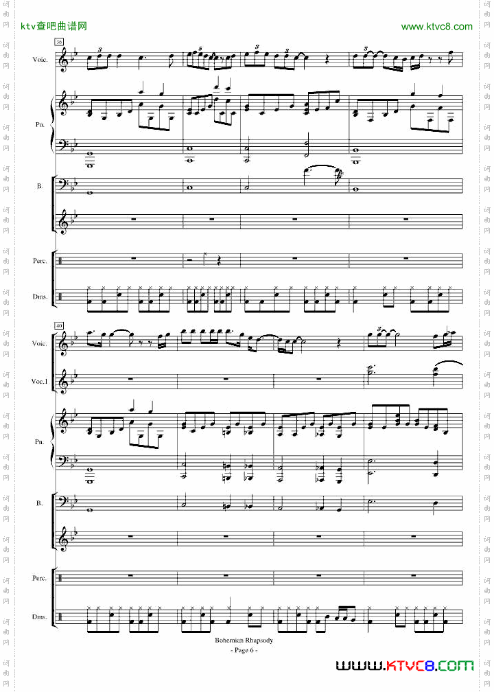 BohemianRhapsody-波西米亚狂想曲
