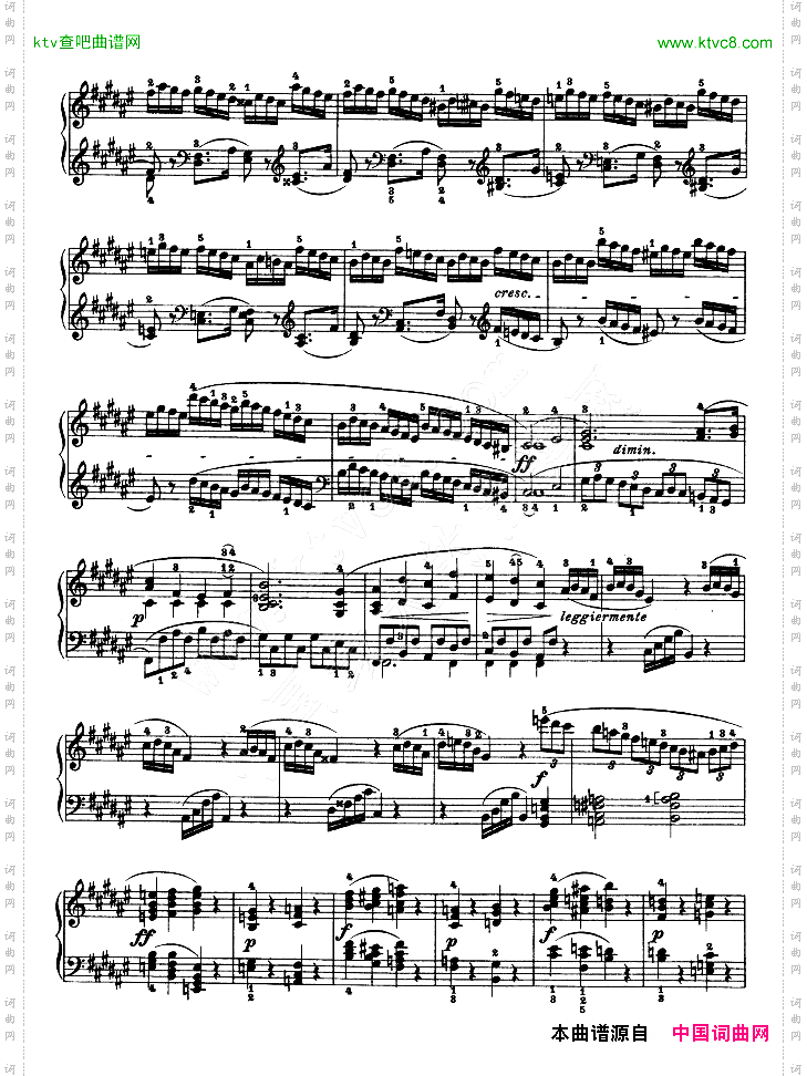 第二十四钢琴奏鸣曲-Op.78