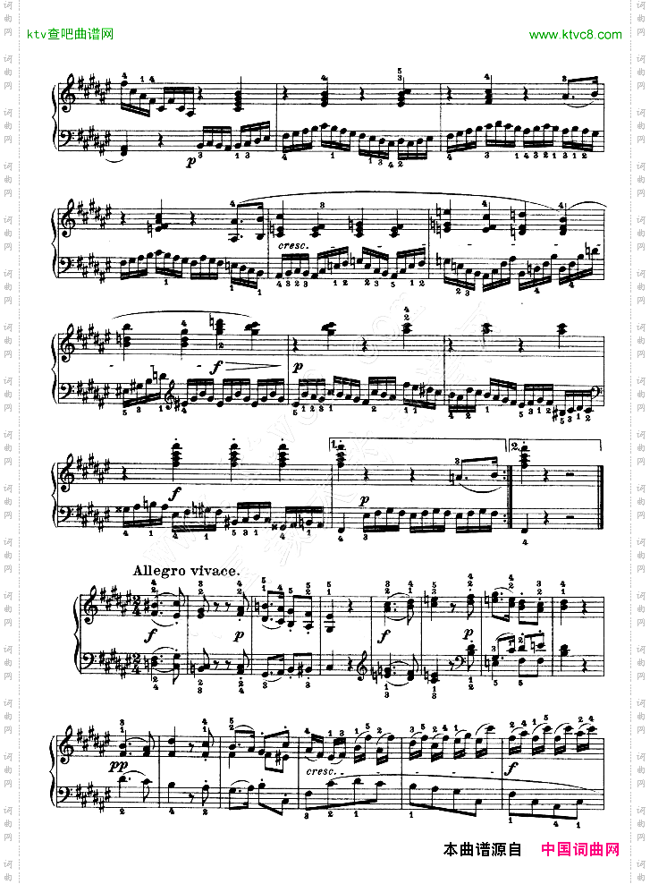 第二十四钢琴奏鸣曲-Op.78