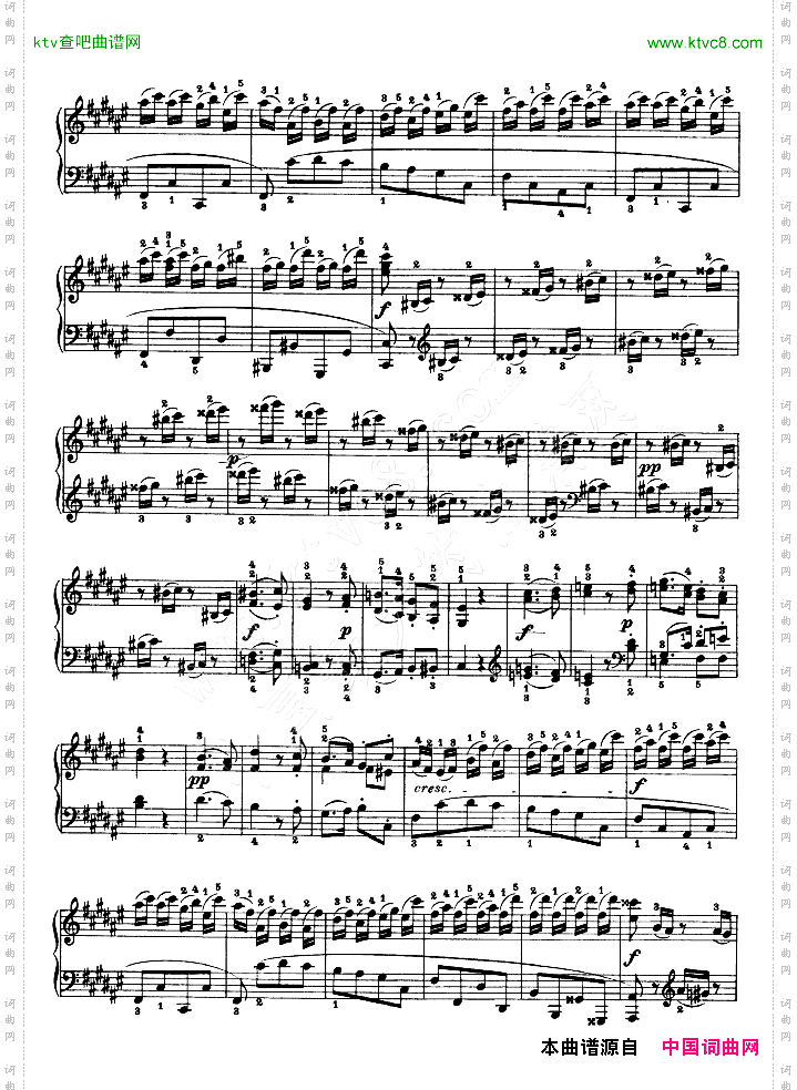 第二十四钢琴奏鸣曲-Op.78