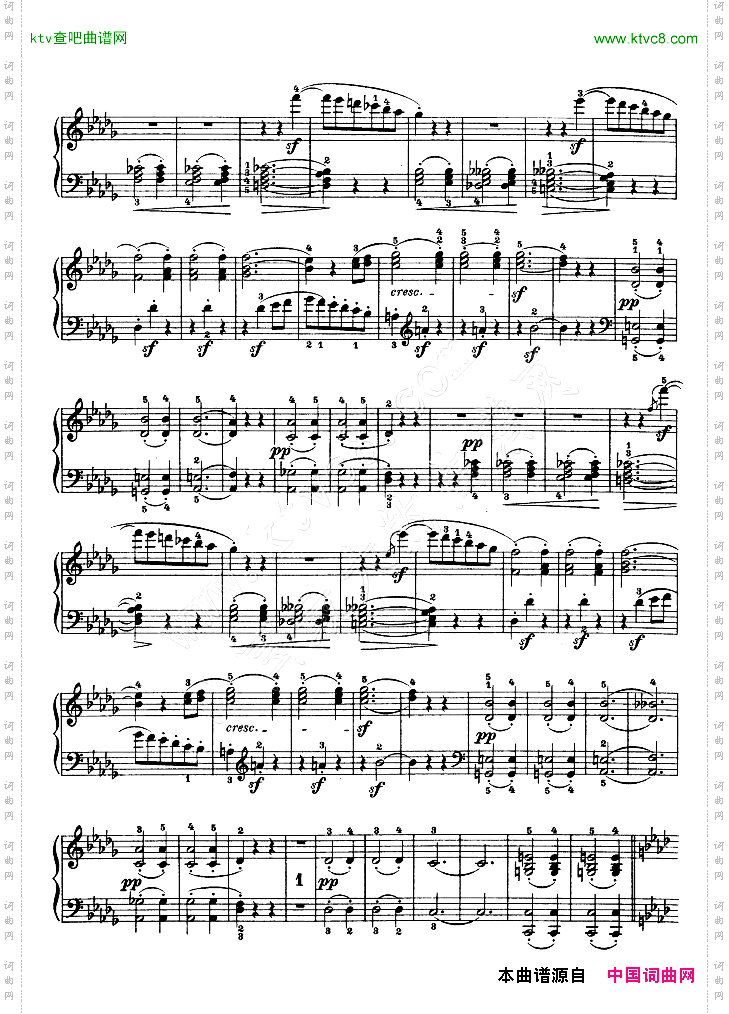 F大调第六钢琴奏鸣曲-Op.10—2