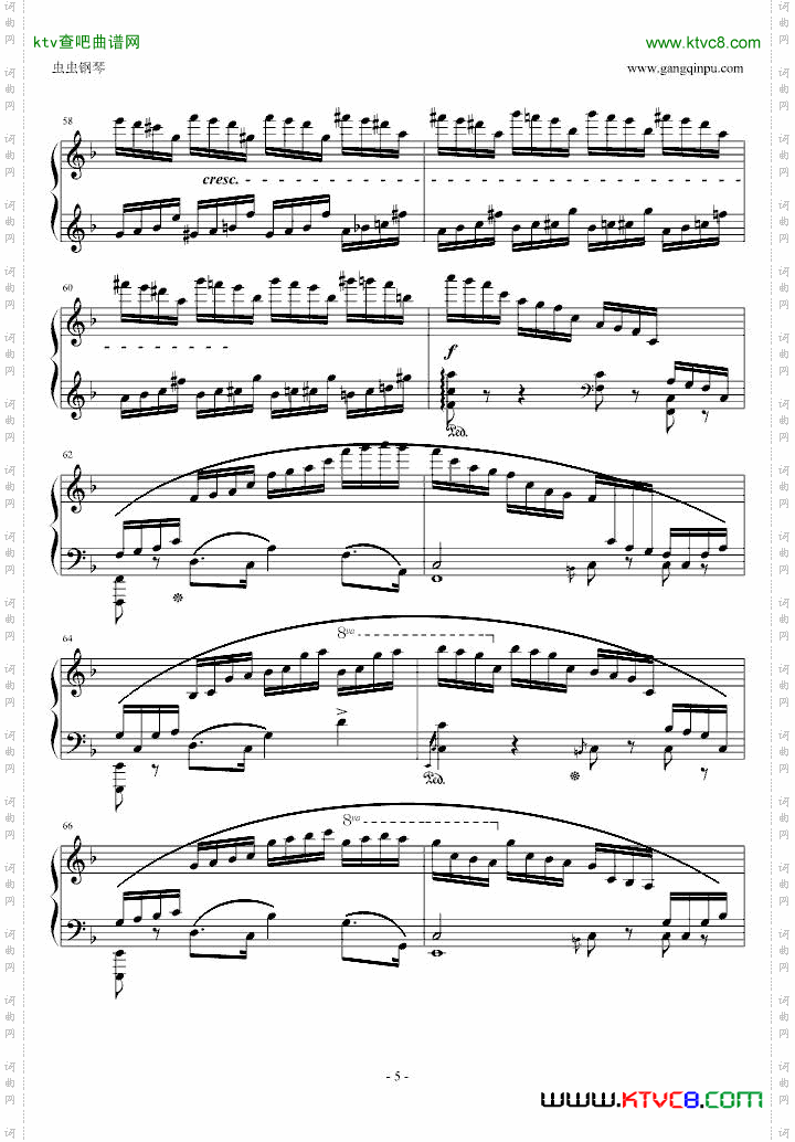 肖邦练习曲8