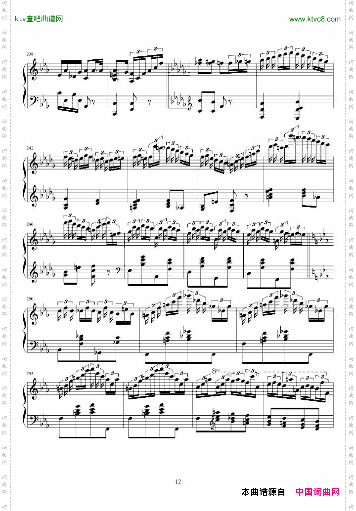 肖邦第三钢琴回旋曲Op.16