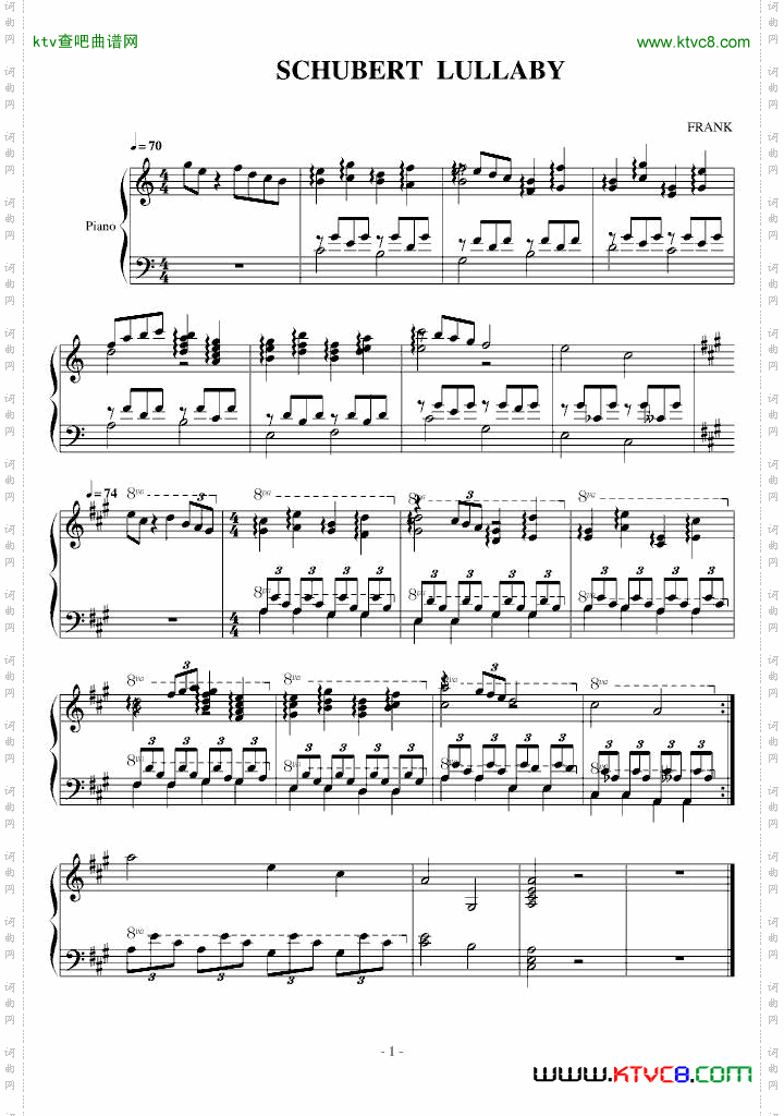 SCHUBERTLULLABY