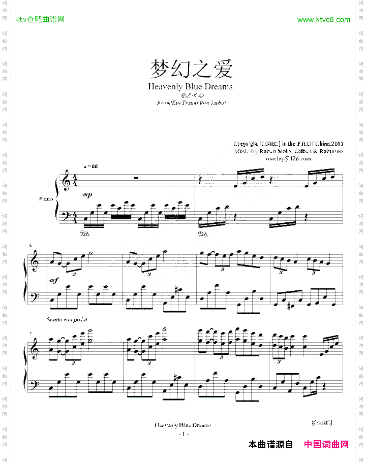 [OXRC]HeavenlyBlueDreams梦幻之爱