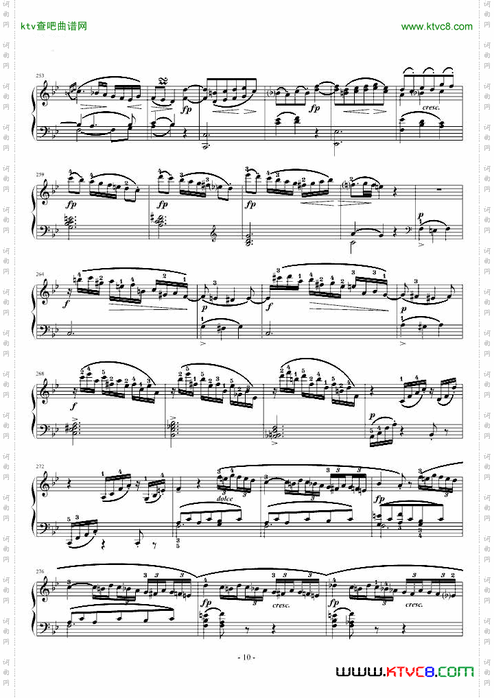 莫扎特F大调钢琴奏鸣曲K533附指法