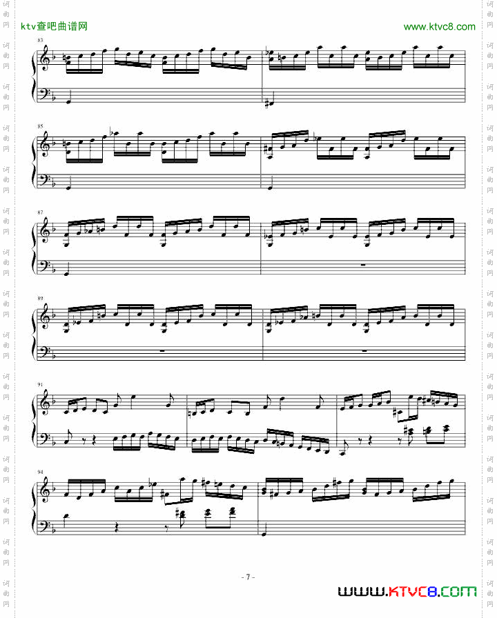 巴赫第一键盘钢琴乐协奏曲第一乐章