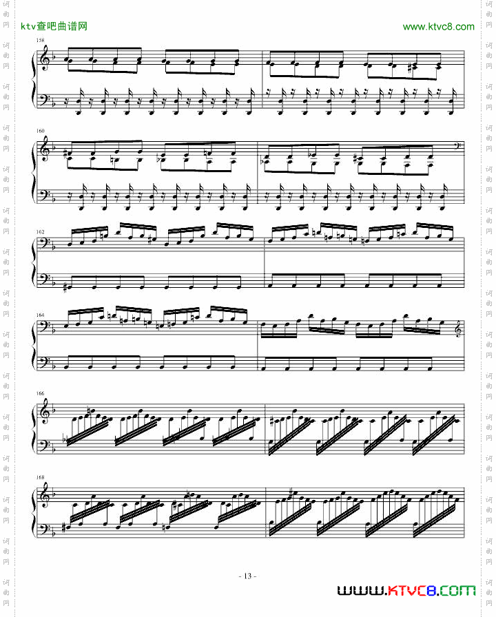 巴赫第一键盘钢琴乐协奏曲第一乐章