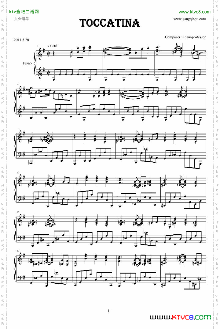 ToccatinainGMajor