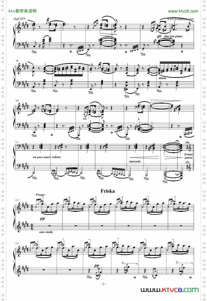 李斯特《匈牙利狂想曲第2号》powerpower版