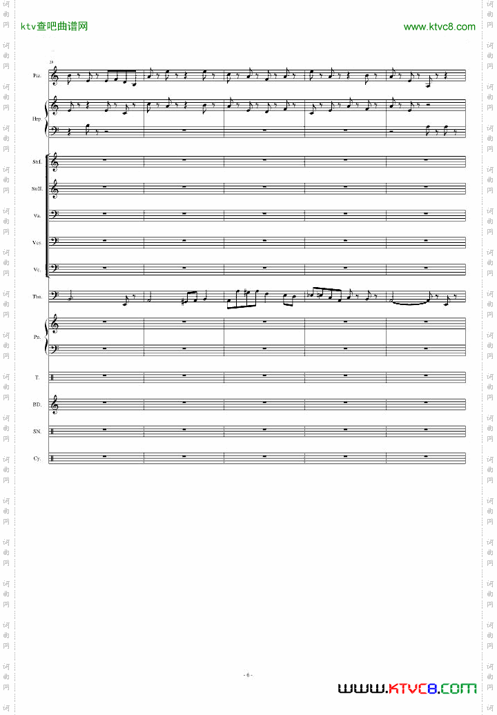 植物大战僵尸-黑夜[Moongrains]【总谱】