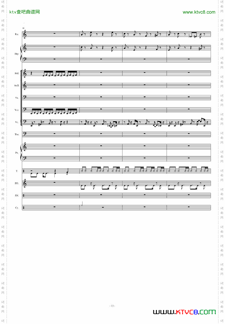 植物大战僵尸-黑夜[Moongrains]【总谱】