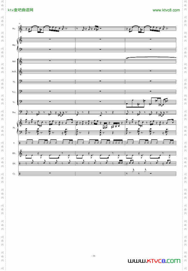 植物大战僵尸-黑夜[Moongrains]【总谱】