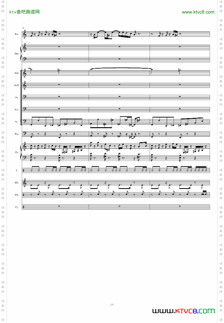 植物大战僵尸-黑夜[Moongrains]【总谱】