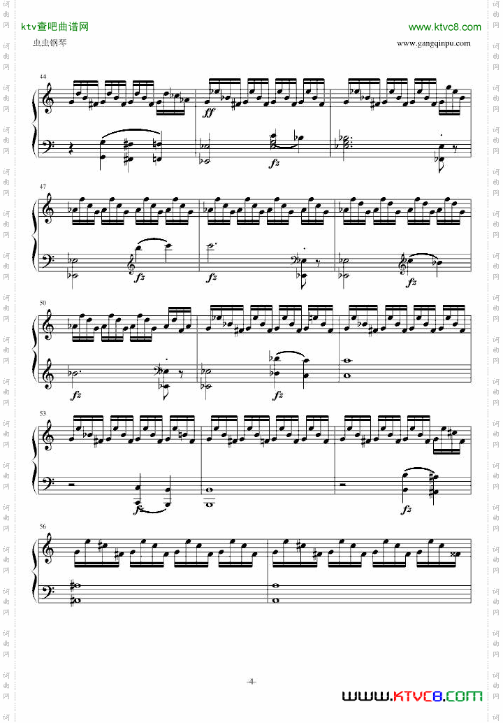 克列门蒂练习曲№12