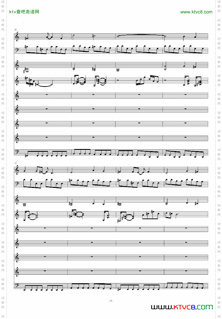EverlastingSong总谱