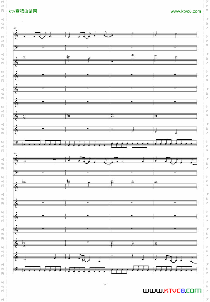 EverlastingSong总谱