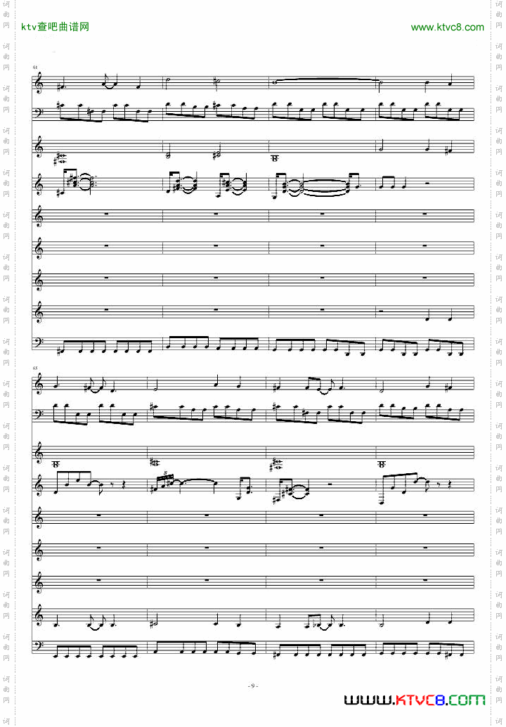 EverlastingSong总谱