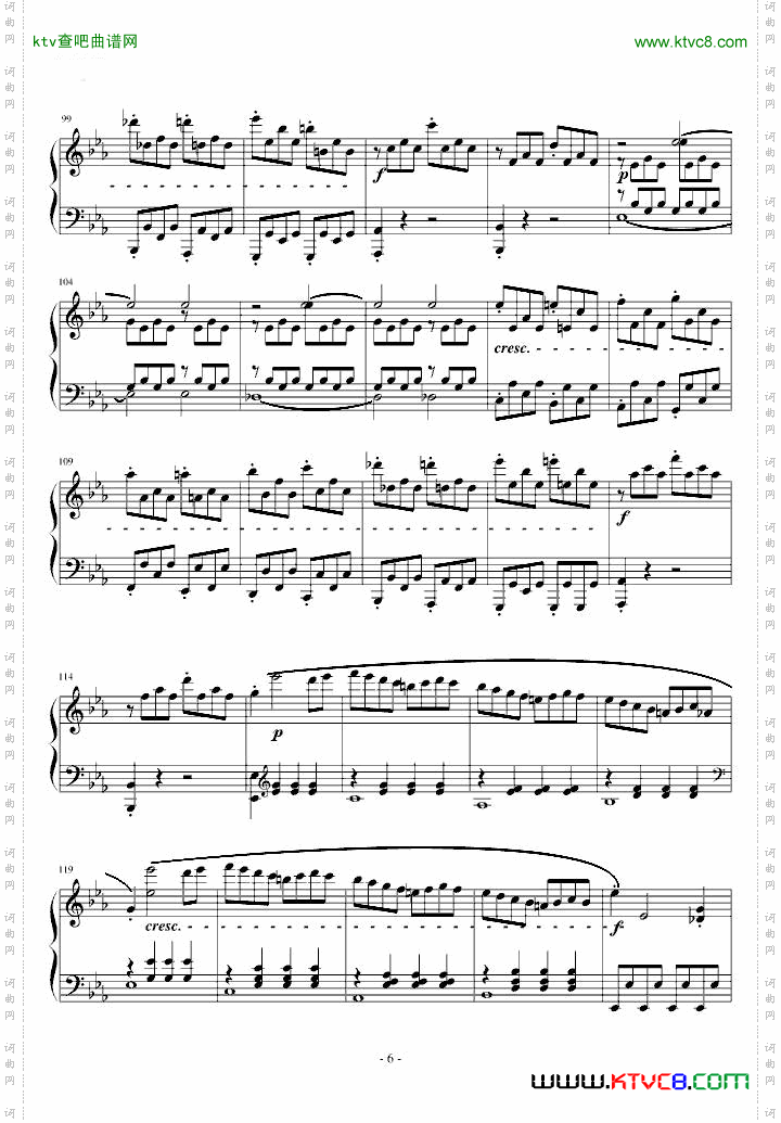 悲怆奏鸣曲第一乐章