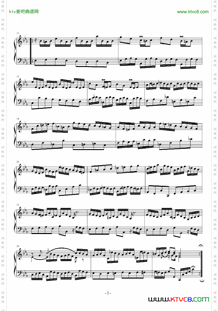 c小调前奏曲与赋格第二册