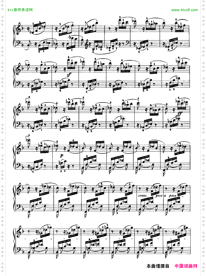 暴风雨-d小调第十七钢琴奏鸣曲-Op.31—2