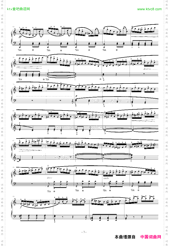 C大调第一钢琴奏鸣曲Op.24第四乐章无穷动