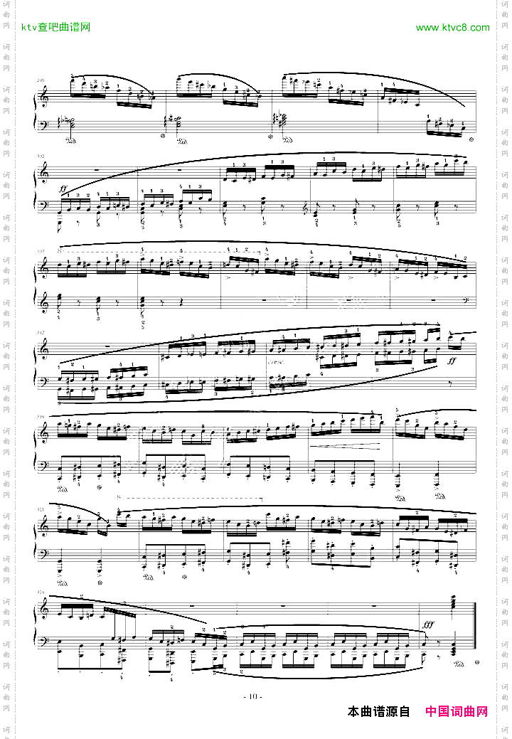 C大调第一钢琴奏鸣曲Op.24第四乐章无穷动