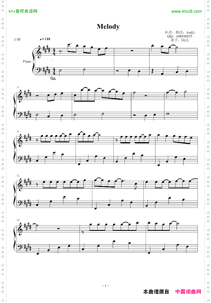 Melody