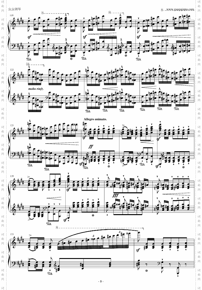 李斯特《西班牙狂想曲》难度极高的炫技大作！