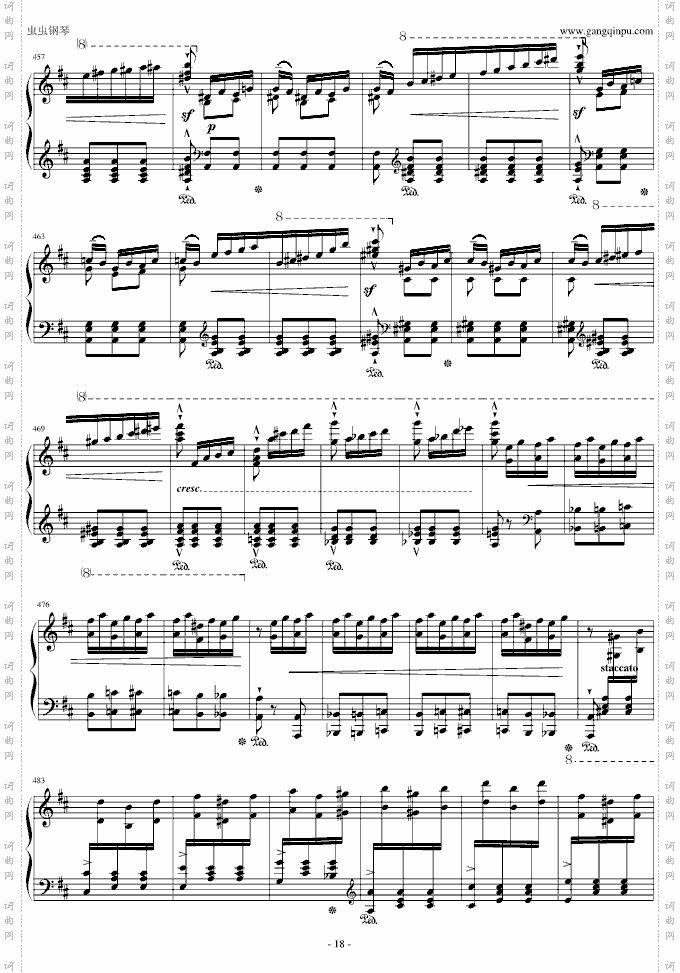 李斯特《西班牙狂想曲》难度极高的炫技大作！